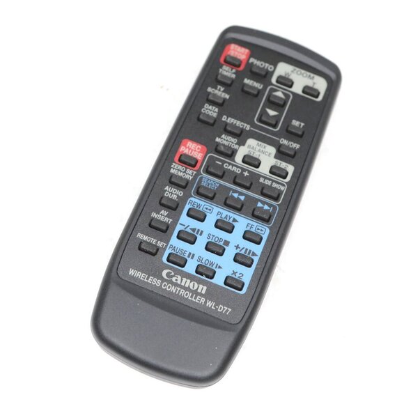Canon WL-D77 Remote Control for Mini DV Camcorder - Picture 1 of 5